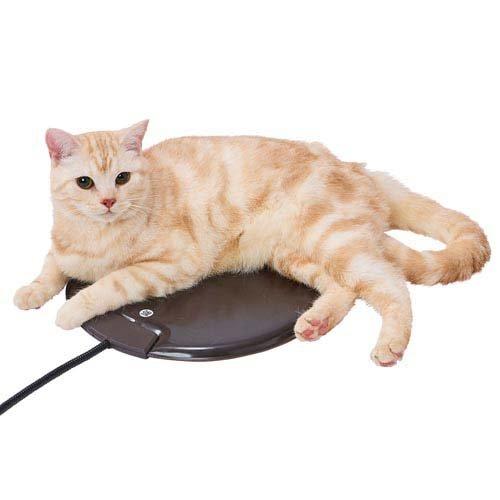 ペットのための丸型電気ヒーター セミハード ( 1個 )/ ペティオ(Petio