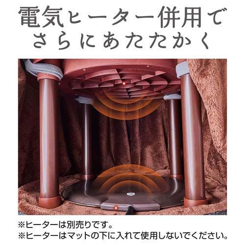 カラダ全体をあたためる 猫のための丸型電気こたつ ( 1台 )/ ペティオ