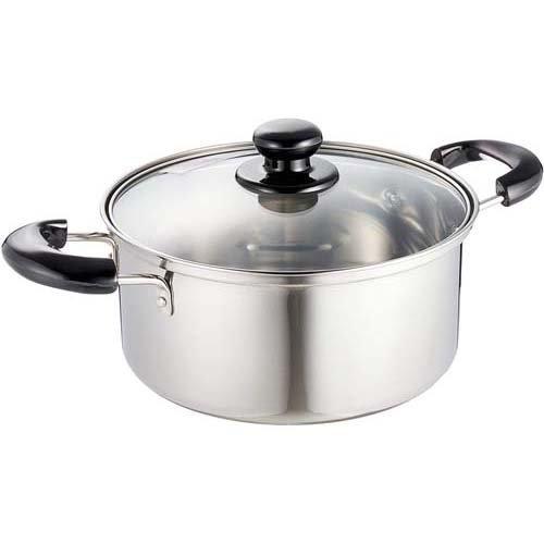 バジコ IH対応ステンレス両手鍋 20cm COM-9843 ( 1個 ) : 爽快ドラッグ