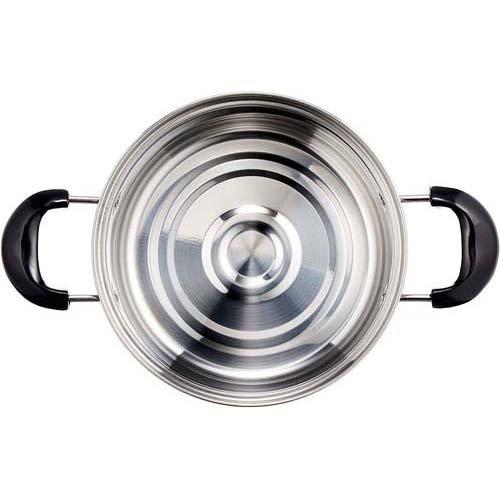 バジコ IH対応ステンレス両手鍋 20cm COM-9843 ( 1個 ) : 爽快ドラッグ