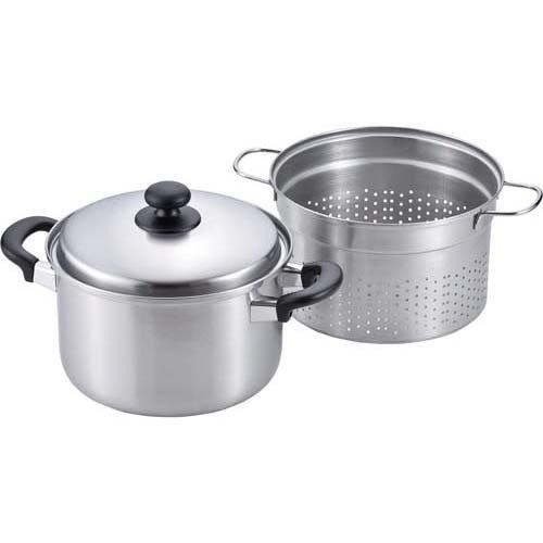 燕三 IH相応うパスタポット 22珊 EM-016 ( 1個 )/ 燕三 調理器具-その他鍋、グリル-鍋、グリル