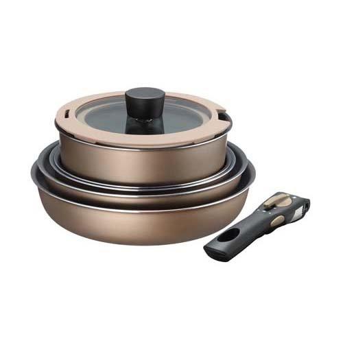 ブラナーノII IH対応着脱ハンドル鍋 6点セット MB-2442 ( 1セット