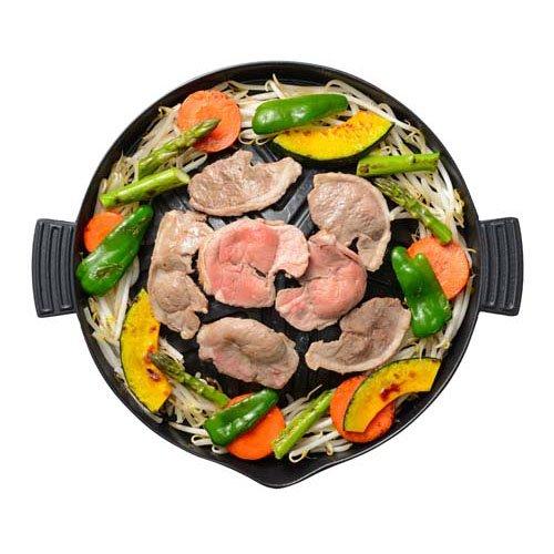 味覚探訪 韓国編 プルコギ＆ジンギスカンプレート 28cm RB-2873 ( 1個