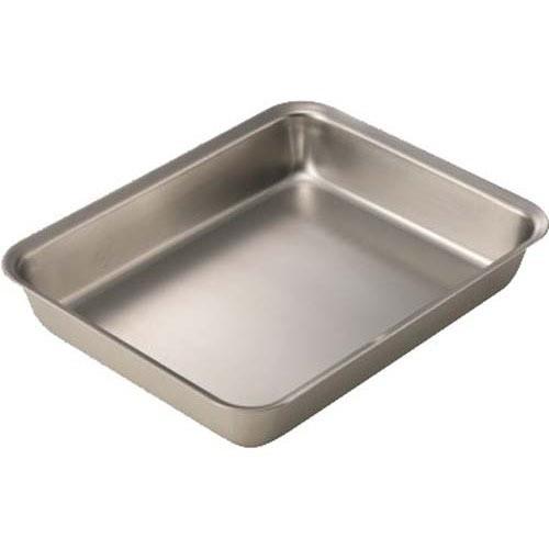 ラバーゼ la base ステンレス角バット 21cm LB-007有元葉子デザイン