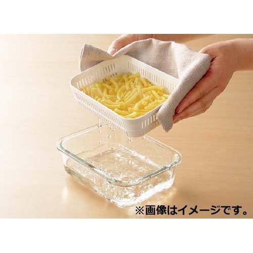 ガラス皿5セット　キッチン　台所用品　お皿　ガラス皿 マジカリーノ 耐熱ガラス角型容器セット M RE-7362 ( 1個 )/ : 爽快
