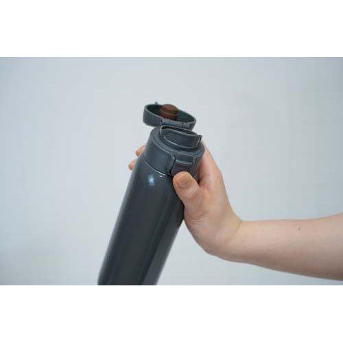 モテコ ワンタッチ栓マグボトル 500ml グレー RH-1675 ( 1個 )/ : 爽快