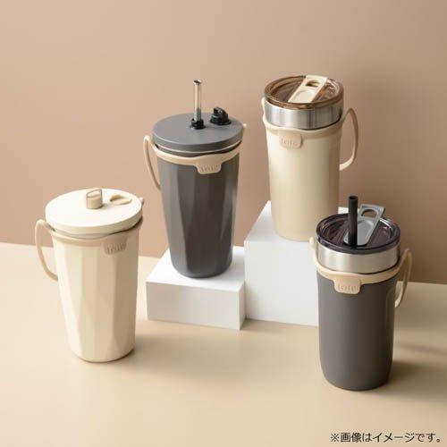 和平フレイズ トート ストロー付2Wayタンブラー 570ml チャコール RH