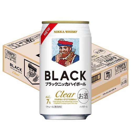 ブラックニッカハイボール クリア 缶 ( 350ml×24本入 ) アサヒビール