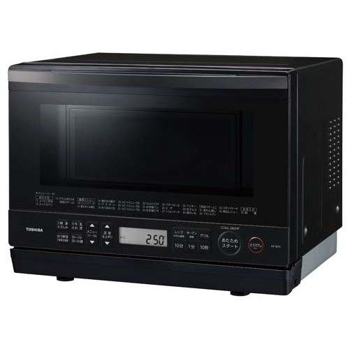 東芝 角皿式スチームオーブンレンジ 石窯ドーム ブラック ER 東芝 角皿式スチームオーブンレンジ 石窯ドーム ブラック ER