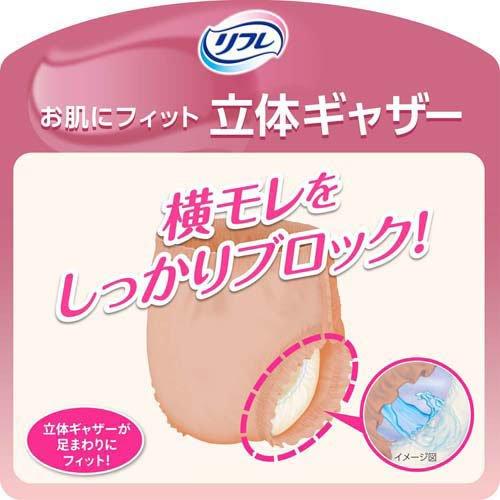 リフレ はくパンツ 下着のようなベージュタイプ 2回吸収 L ( 20枚入