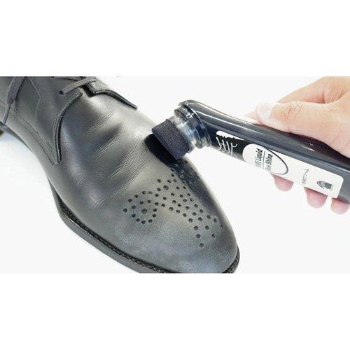 ピュア 液体靴クリーム 黒 ( 72ml )/ ライオン靴クリーム本舗 : 爽快