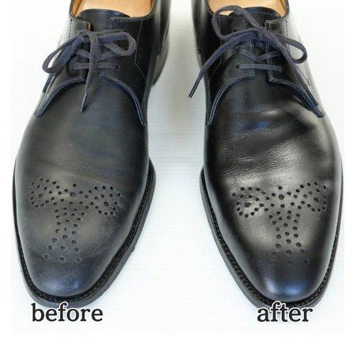 ピュア 液体靴クリーム 黒 ( 72ml )/ ライオン靴クリーム本舗 : 爽快