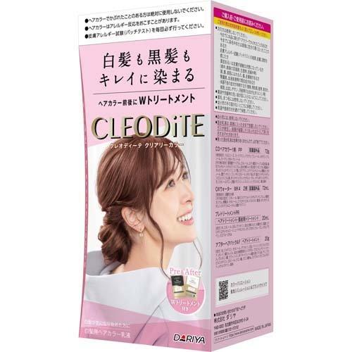 【３０個セット】【１ケース分】 ダリヤ クレオディーテ クリアリーカラー ペールピンク(1セット)×３０個セット　１ケース分 【dcs】【mor】【ご注文後発送までに2週間前後頂戴する場合がございます】 クレオディーテ クリアリーカラー 白髪用 ペールピンク ( 1セット