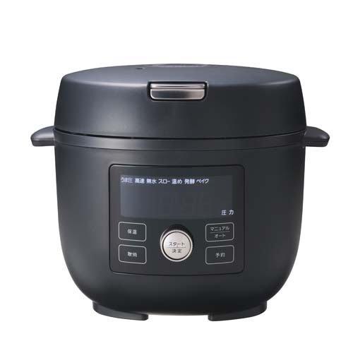 TIGER COK-A220 KM 黒 炊飯器【新品、未使用】 タイガー魔法瓶 電気圧力鍋 TIGER COOKPOT マットブラック COK-A220 KM