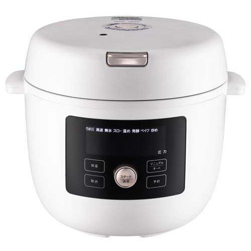 タイガー魔法瓶 TIGER COOKPOT 電気圧力鍋 COK-B400 WM ( 1台 ) : 爽快