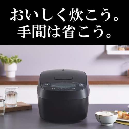 TIGER 圧力IH炊飯器 JPV-B100アッシュブラック5.5合2022年製 タイガー(TIGER) 圧力IHジャー炊飯器 5.5合炊き モーブブラック JPV