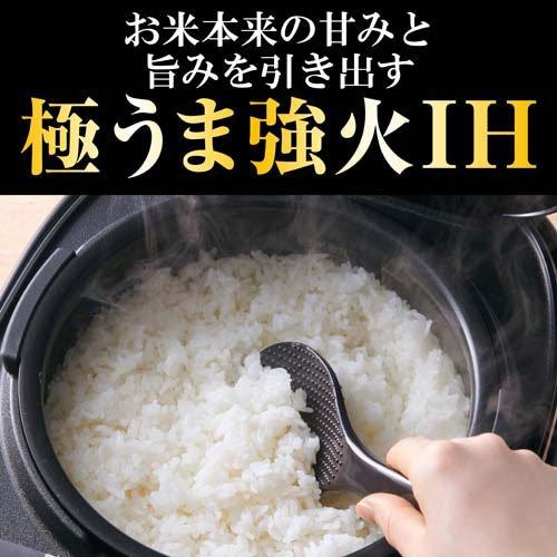 タイガー(TIGER) IHジャー炊飯器 5.5合炊き モーブブラック JPW-M100KV