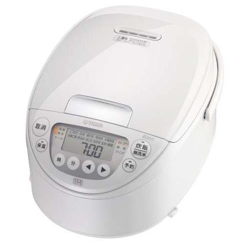 タイガー(TIGER) IHジャー炊飯器 5.5合炊き ピュアホワイトJPW-M100WY