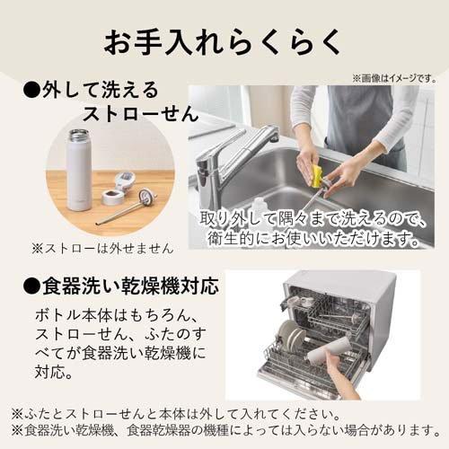 タイガー魔法瓶 真空断熱ストローボトル 0.75L フォグブルー MTS-W075