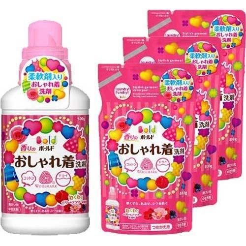 ボールド 香りのおしゃれ着洗剤 本体 つめかえ用 3コセット 1セット