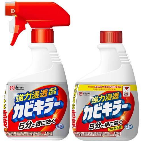 カビキラー カビ取り剤 本体+付け替え用 ( 1セット )/ カビ除去