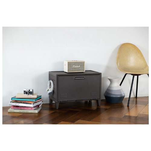 天馬 Fits(フィッツ) ペグキャビネット ワイド ダークグレー ( 1台