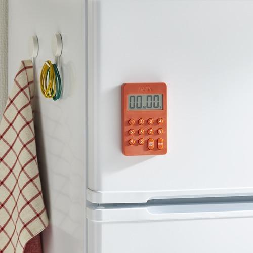 tandora800otandora タニタ デジタルタイマー オレンジ テンキー操作音無音 TD-415-OR ( 1