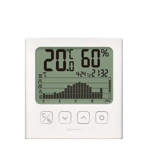 タニタ デジタル温湿度計 ホワイト TT-580-WH ( 1個 )/ タニタ(TANITA