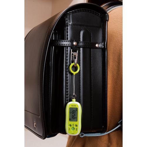 TANITA（タニタ） 防犯ブザー付 3Dセンサー搭載歩数計 グリーン FB-736