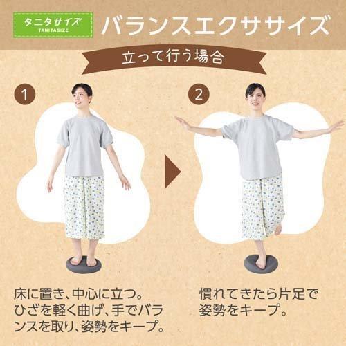 タニタ バランスクッション グレー TS-959-GY ( 1個 )/ タニタ タニタ バランスクッション グレー TS-959-GY ( 1個 )/ タニタ