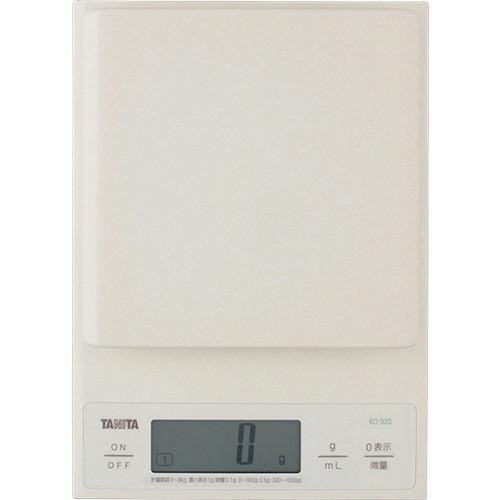 タニタ デジタルクッキングスケール ホワイト Kd 320 Wh 1台 タニタ Tanita 4904785713406 爽快ドラッグ 通販 Yahoo ショッピング