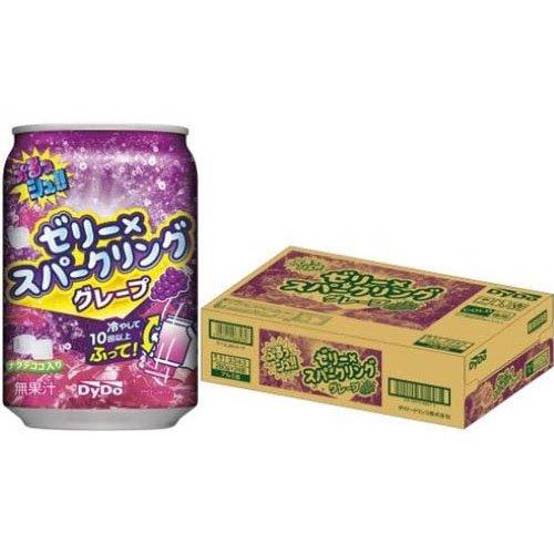 ぷるっシュ!!ゼリー*スパークリング グレープ ( 280g*24本入 ぷるっシュ!!ゼリー*スパークリング グレープ ( 280g*24本入