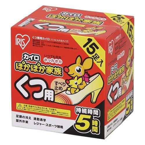 カイロ 貼らない 足 くつ用 使い捨て すべり止め ぽかぽか家族 PKN-15K