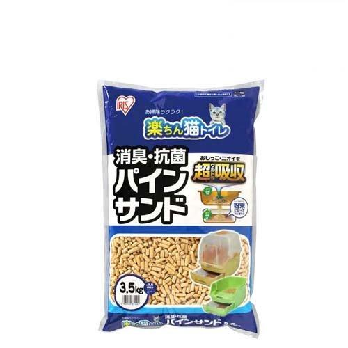 猫砂 アイリス 楽ちん猫トイレ 消臭 抗菌 パインサンド 3 5kg 4905009831401 爽快ドラッグ 通販 Yahoo ショッピング