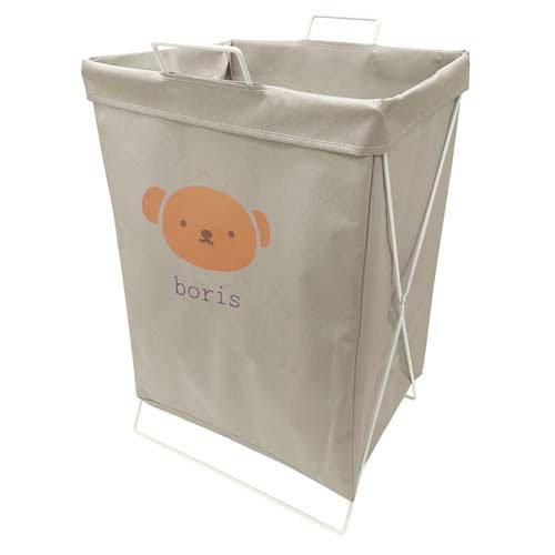 miffy 折り畳める ランドリーバスケット 横 顔だけボリス ( 1個