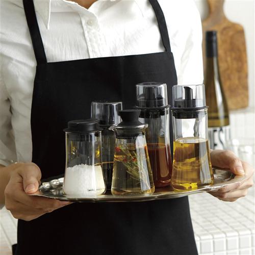 イワキ(iwaki) フタ付醤油差し S KT5031-BK ( 1コ入 )/ 耐熱