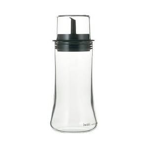 イワキ(iwaki) フタ付醤油差し M KT5032-BK ( 1コ入 )/ 耐熱ガラス