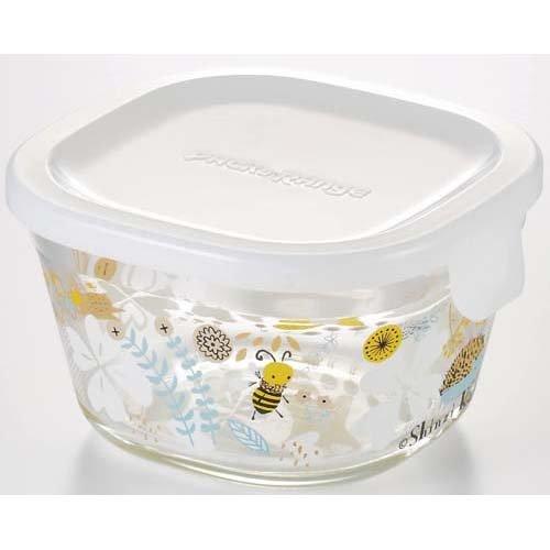 iwaki パック＆レンジ 角型3点セット シンジカトウ 北欧の庭 PS