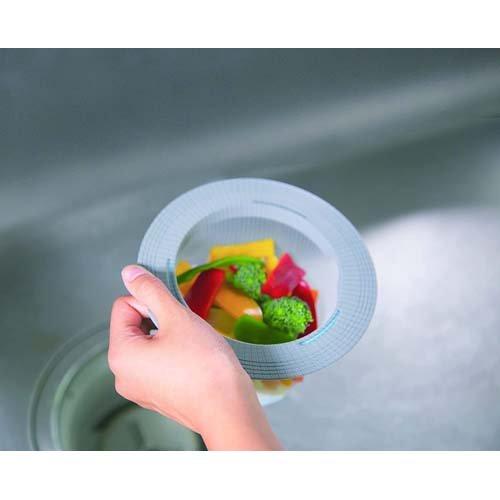 ダイセル 排水口 水切りネット バスケットいらず N本体+専用袋40枚入