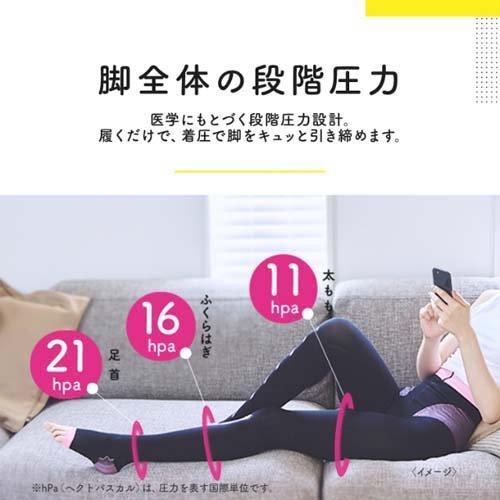 寝ながらメディキュット ボディシェイプ 骨盤 サポート 着圧 スパッツ Mサイズ 就寝時 1足 メディキュット Qtto 爽快ドラッグ 通販 Yahoo ショッピング