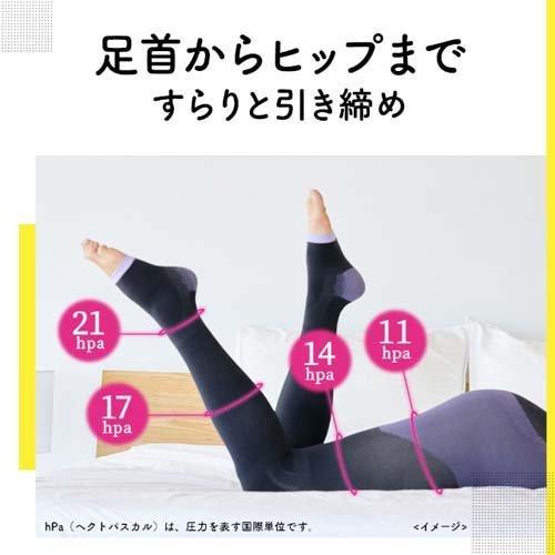 寝ながらメディキュット ヒップシェイプアップ 着圧 スパッツ Mサイズ 