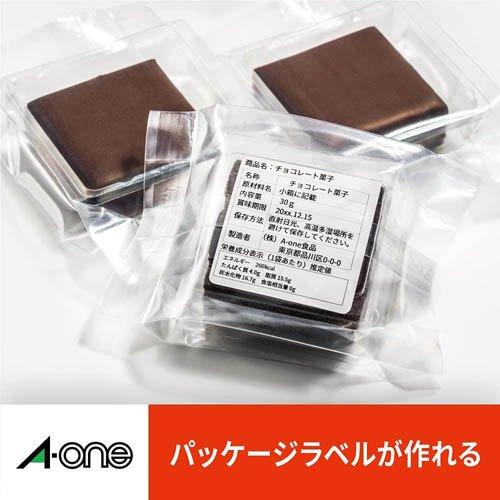 エーワン ラベルシール 40面 QRコード用 正方形 30×30mm 31554 ( 100