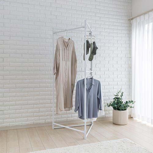ランドリースタンド 折りたたみ 室内 物干し STIK-P3W ( 1台
