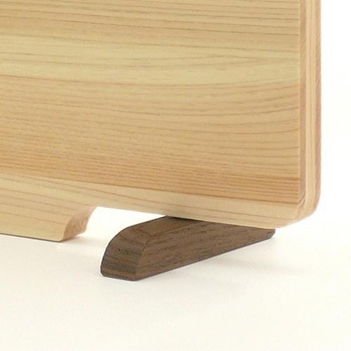 食器洗い乾燥機対応 ひのきまな板 スタンド付き 22cm ( 1枚入 ) : 爽快