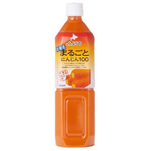 北海道まるごとにんじん100 ( 900ml )/ JAふらの : 爽快ドラッグ