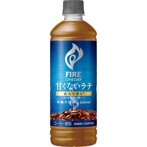 ファイア ワンデイ 甘くないラテ 砂糖不使用 ( 600ml×24本入