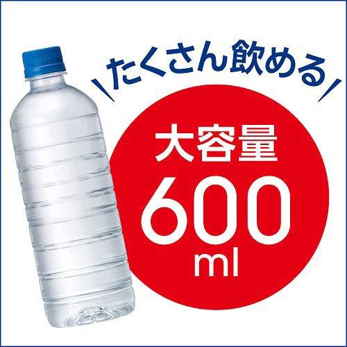 キリン 自然が磨いた天然水 ラベルレス ( 600ml×24本入 )/ 水 ミネラル
