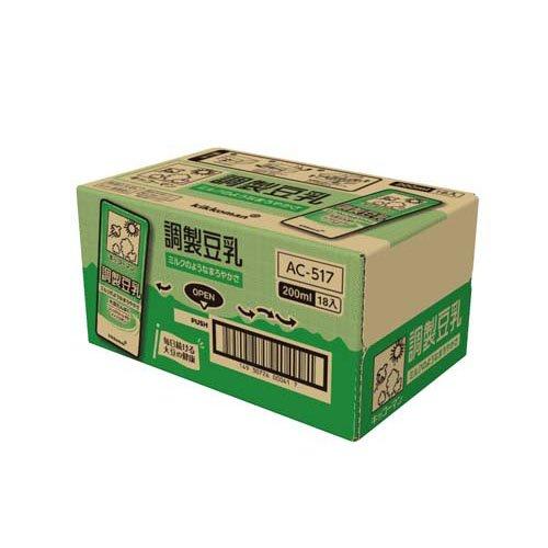 キッコーマン 調製豆乳 ( 200ml*18本入 )/ たんぱく質 ) : 爽快