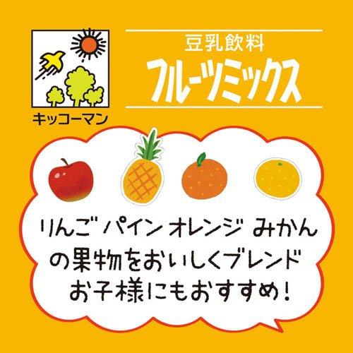キッコーマン 豆乳飲料 フルーツミックス ( 200ml*18本入 )/ : 爽快