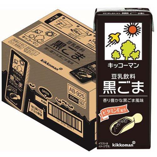 キッコーマン 豆乳飲料 黒ごま 0ml 18本入 キッコーマン 爽快ドラッグ 通販 Yahoo ショッピング